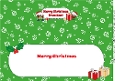 Crazy Christmas Puddings with presents FROM KENT large dl insert