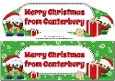Crazy Christmas Puddings with presents FROM CANTERBURY large dl