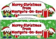 Crazy Christmas Puddings with presents FROM WESTGATE-ON-SEA large dl