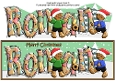 3D Gingerbread People playing more football RONAN large dl