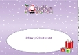 Santa with Teddy MERIDA large dl insert