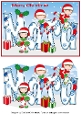 Christmas Fairies with Christmas Stockings MARA a5