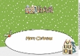 Christmas Houses VINCENT large dl insert