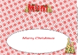Buttons Christmas Trees Mum large DL insert