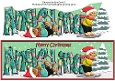 3D Gingerbread People Skiing Race ANGELINA large dl