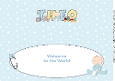 New Baby Boy THEO with Cute Baby & Bottle large dl insert