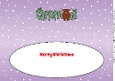 Christmas Highland Cow CHRISTMAS large dl 2 insert