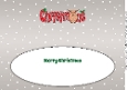 Christmas Highland Cow CHRISTMAS large dl 3 insert