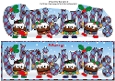 Crazy Scottish Christmas Puddings CHRISTMAS large dl