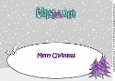 Christmas Forest CHRISTMAS large dl insert