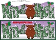 Christmas Highland Cow NIN & NICK large dl
