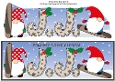 Christmas Gnomes snowboarding J.J. large dl