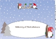 Christmas Gnomes snowboarding J.J. large dl insert