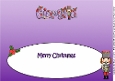 Christmas Nutcracker with bugle GIORGIA large dl insert