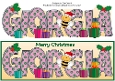 Christmassy Bee GIORGIA large dl