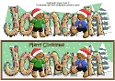 3D Gingerbread People playing more football JONAH large dl