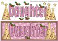 Buttons Christmas Trees Daughter Large Dl
