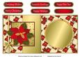 Poinsettia Fold Back (cream)