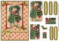 Christmas Holly and Mistletoe Kiss