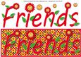 Friends with Flowers Large Dl 2