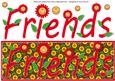 Friends with Flowers Large Dl 3