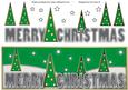 Merry Christmas with Trees Large Dl 4