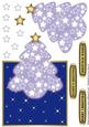 Front Over the Edge Bright Christmas Tree 4