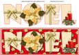 Noel with Cream Poinsettias Large Dl 2