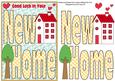 New Home Card Front with Decoupage 4