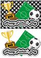 Footie Mad Dad (black)
