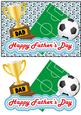 Footie Mad Dad (sky Blue)