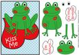 Kiss the Frog Decoupage
