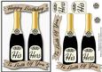 Birthday Couple Decoupage in Black