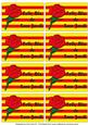 Sant Jordi Tags Flag