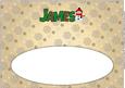 Cute Snowman James Large Dl Insert