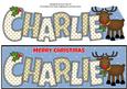 Rudolf the Red Nose Reindeer Charlie Large Dl