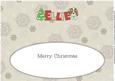 Kosmo the Dog Christmas Ellie Large Dl Insert