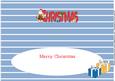 Australian Santa Christmas Large Dl Insert