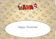 Santa & Snowman Ava Large Dl Insert