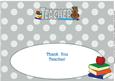Thank You Teacher Large Dl Insert