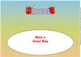 Poppies & Butterfly Angel Large Dl Insert