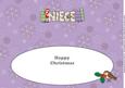 Christmas Girl Niece Large Dl Insert