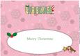 Christmas Girl Christmas Large Dl Insert