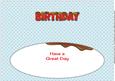 Strawberries & Chocolate Birthday Large Dl Insert