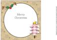 Insert for Christmas Girl 8x8