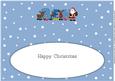 Santa and Reindeers Ben Large Dl Insert