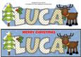 Rudolf the Red Nose Reindeer Luca Large Dl