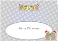 Christmas Teddies Darcie Large Dl Insert
