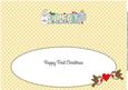 Snowman 1st Xmas Elliot Large Dl Insert