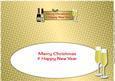 Christmas Champagne Large Dl Insert